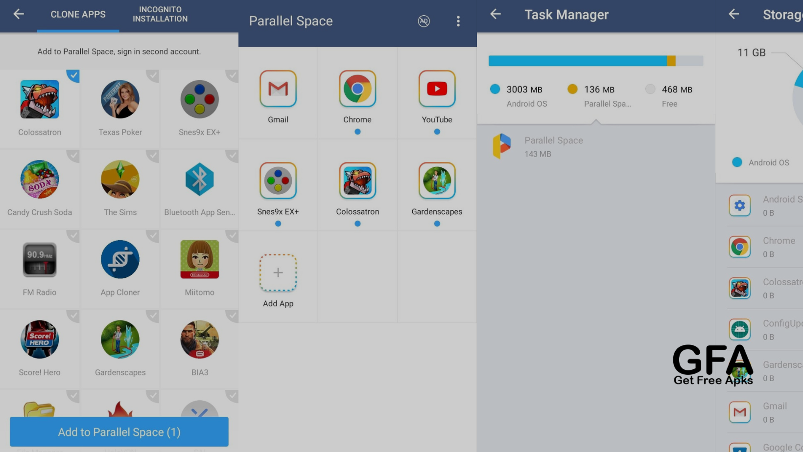 Parallel Space Android