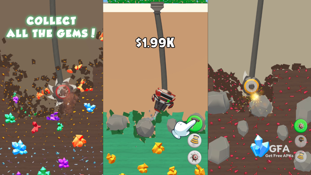 drill and collect mod apk
